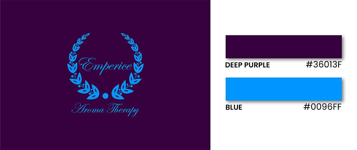 Deep Purple and Blue