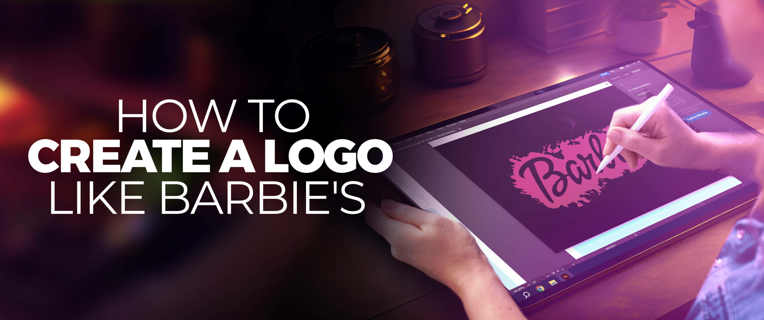 How to Create a Logo Like Barbie's