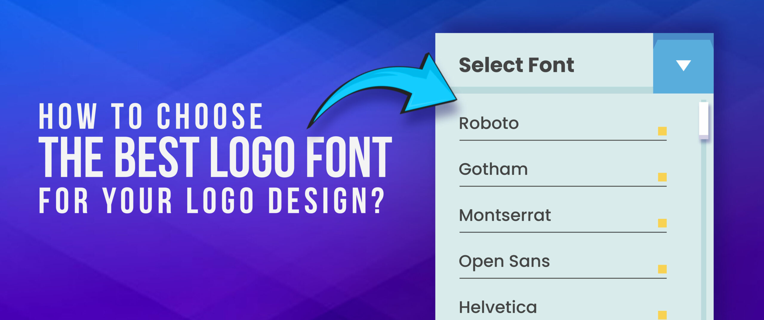 How to Choose the Best Logo Font for your Logo Design?