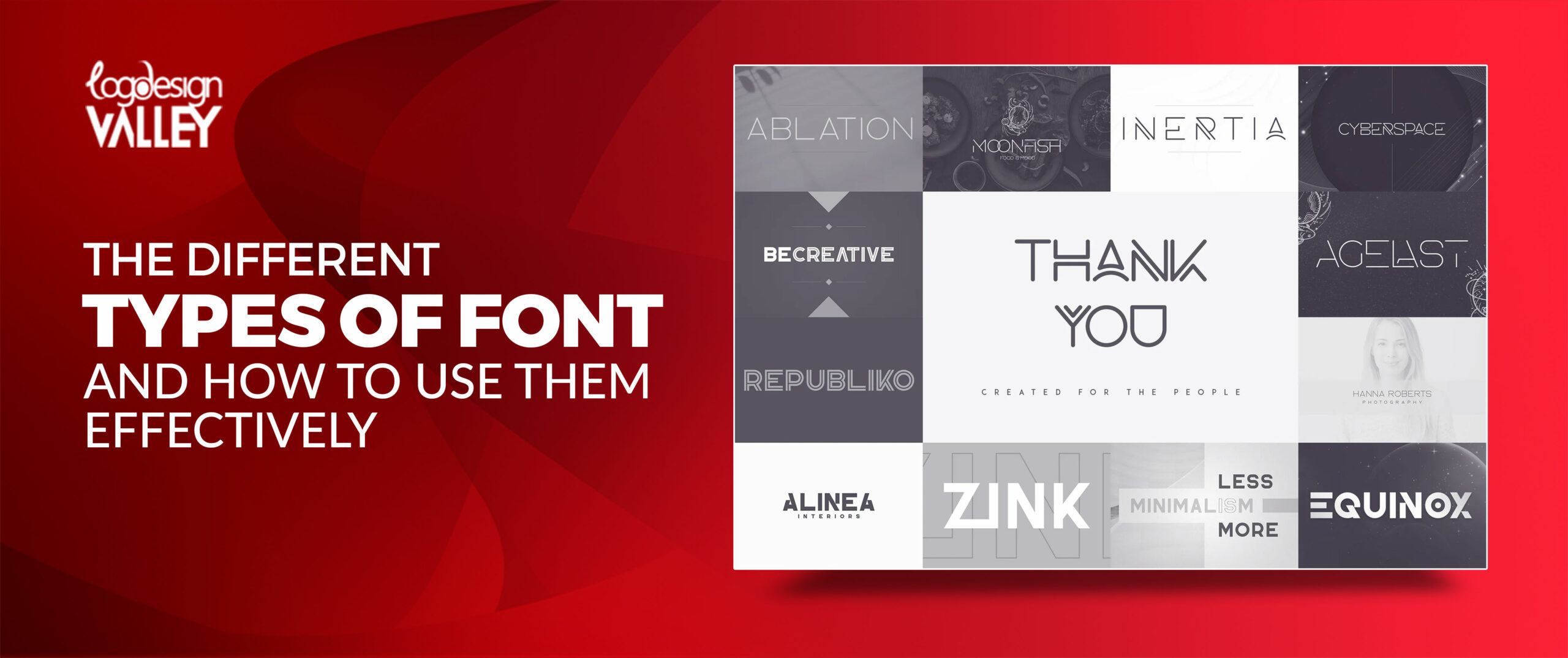 The Different Types Of Fonts And How To Use Them Effectively