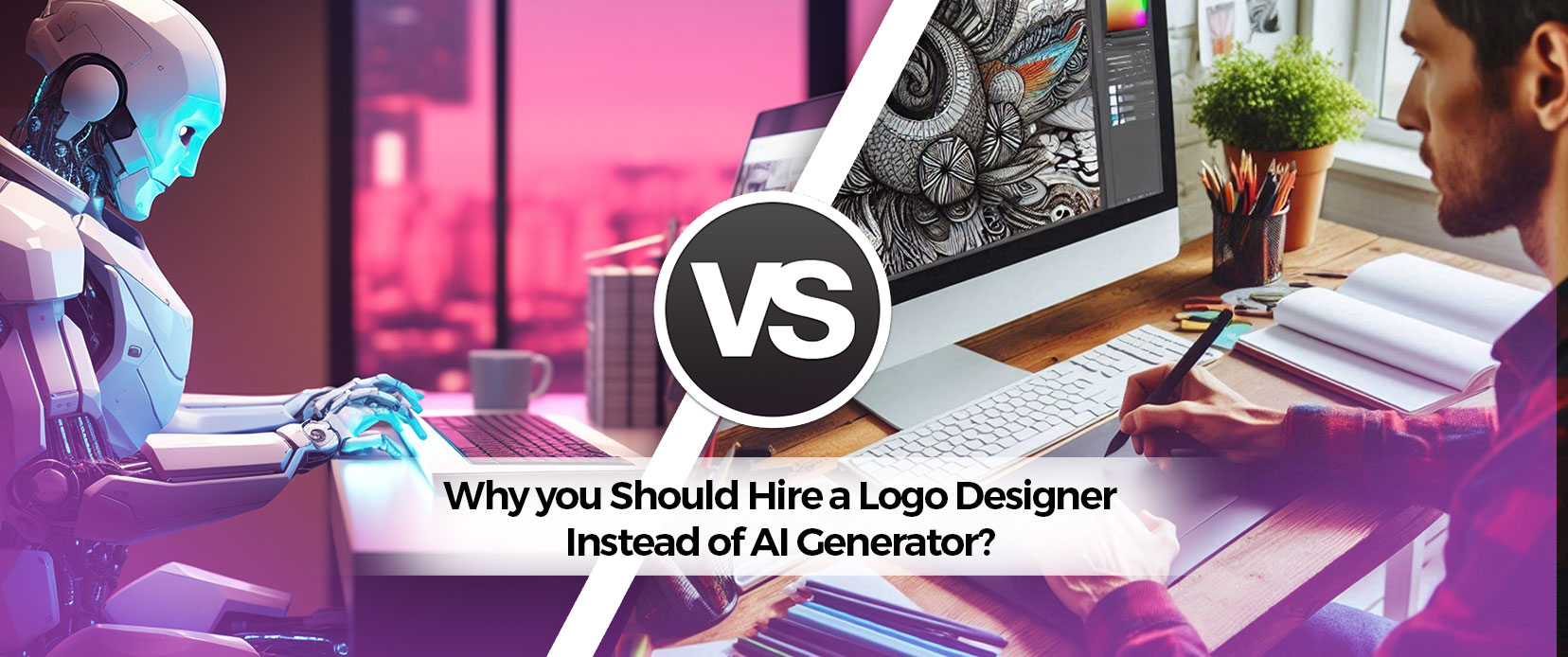 Why you Should Hire a Logo Designer Instead of AI Generator?